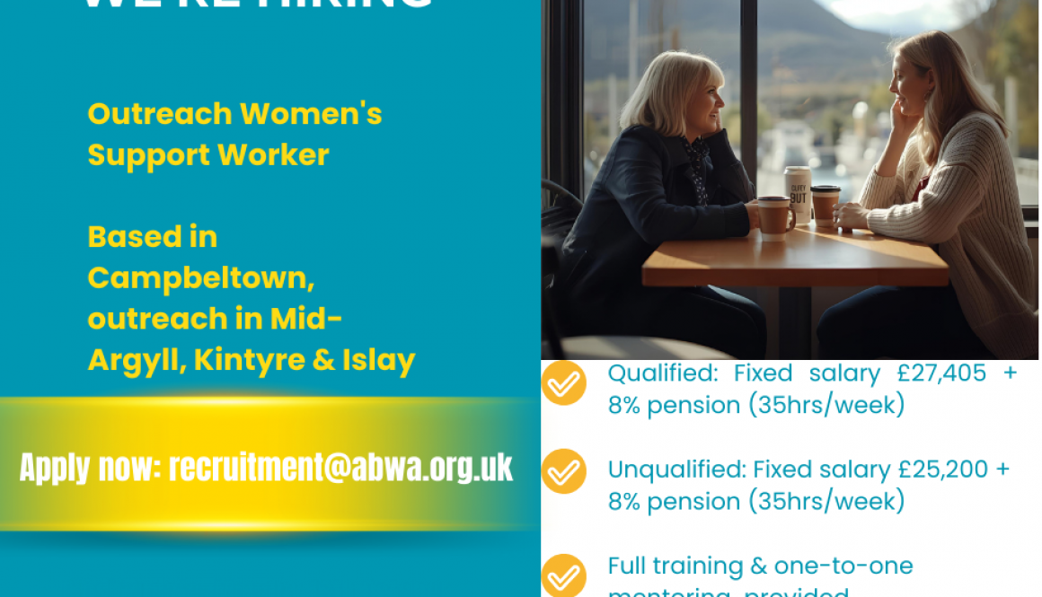 Job advert for Campbeltown Support Worker