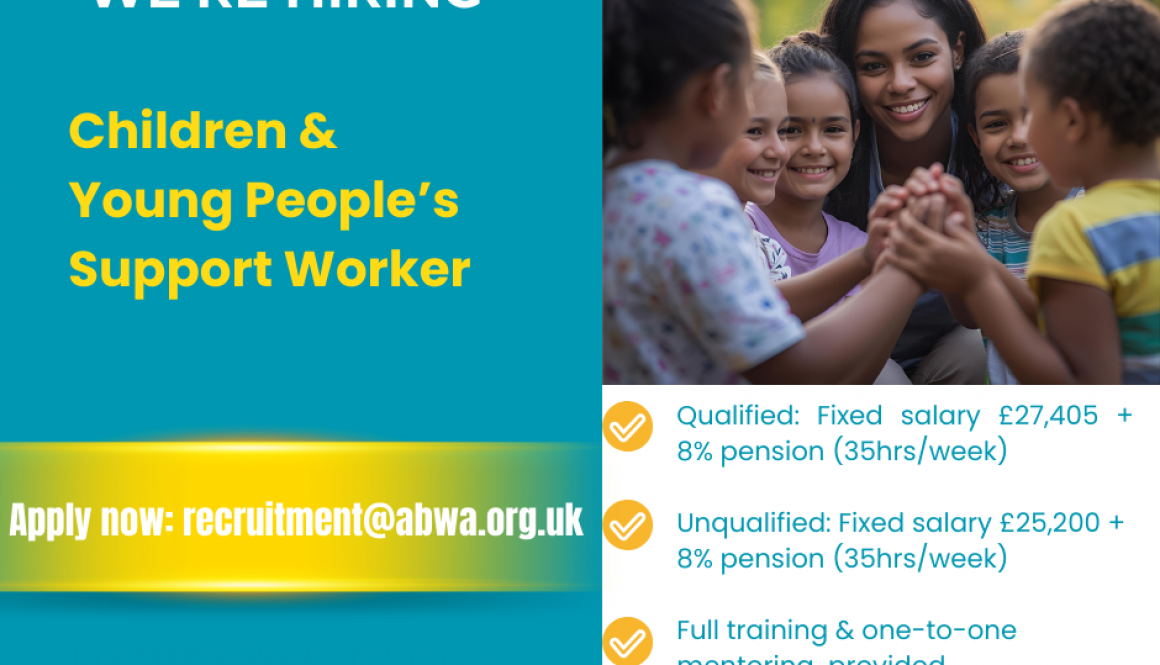 Children and Young People Support Worker Job Advert
