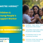 Children and Young People Support Worker Job Advert